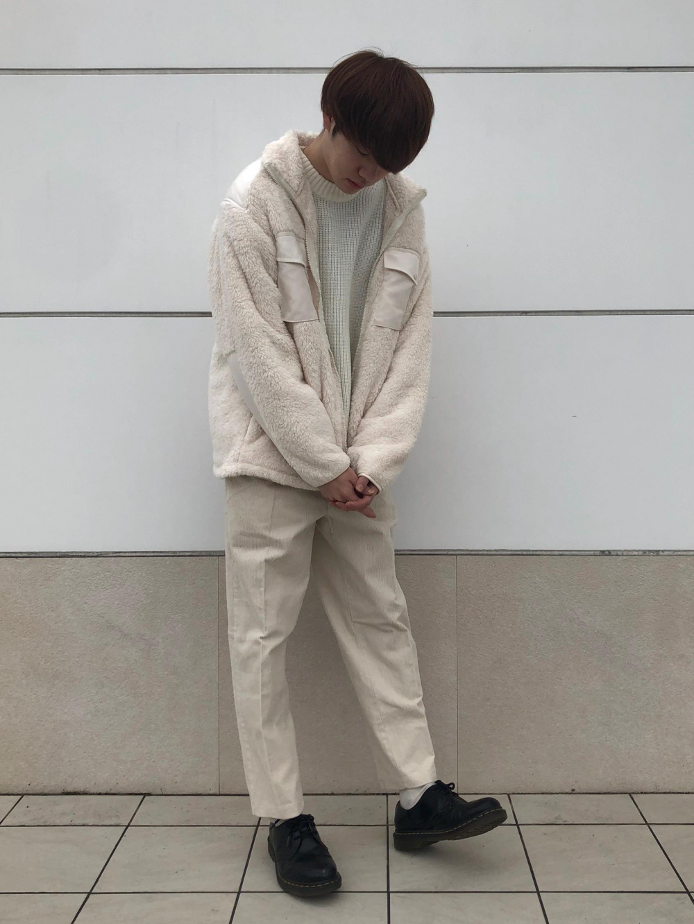 セットアップ ツーピース シャツ ブラウス パンツ コーデュロイ