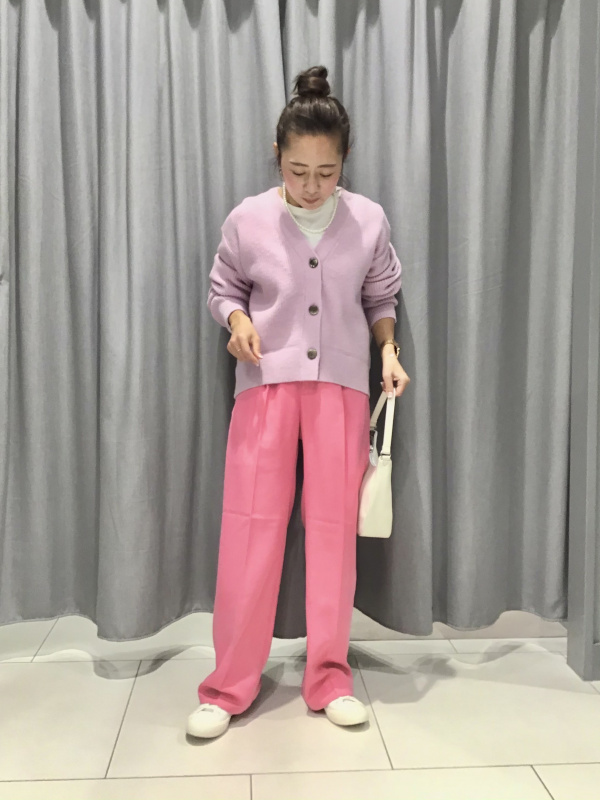 冷感ワンタックテーパードパンツ【セットアップ着用可】【裾上げ