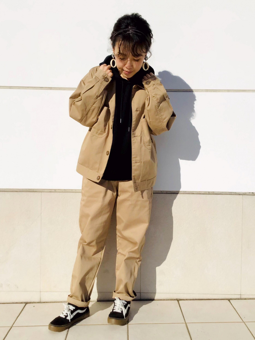 GUNGHO 別注ZIPシャツ & シェフパンツ セットアップ セール】多機能 4WAY ナイロンストレッチ ゴルフ上下
