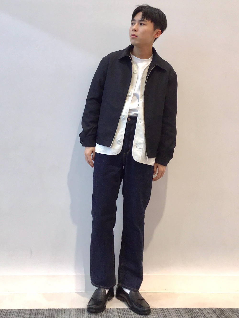 GOODENOUGH ジップアップブルゾン GOODENOUGH】～00s ジップアップ ブルゾンデニムジャケット