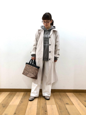 GU公式 | ダブルフェイスビッグパーカ(長袖)(ロゴ)