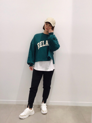 Gu公式 センターシームジョガーパンツq ファッション通販サイト