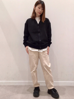 GU公式 | リラックスフィットコンビネーションカーディガン(長袖)