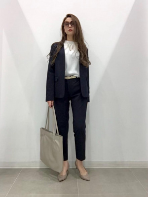 Gu公式 ノーカラージャケットz E セットアップ可能 ファッション通販サイト