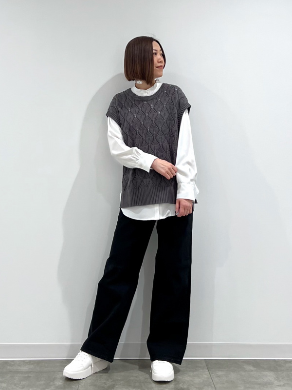 GU公式 | レーシーニットベストRS+E