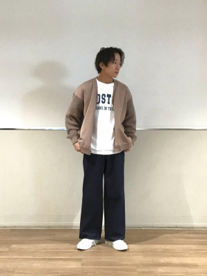 GU公式 | リラックスフィットコンビネーションカーディガン(長袖)
