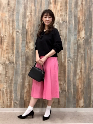 Gu公式 ツータックガウチョパンツosb Ec ファッション通販サイト