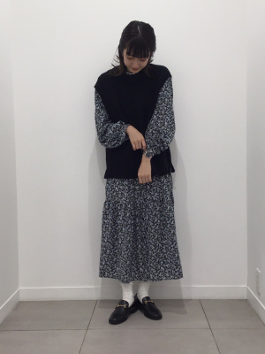 GU公式 | ウォッシャブルリラックスフィット畦ニットベスト