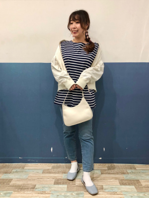 GU公式 | ギャザーシフォンフラットシューズ