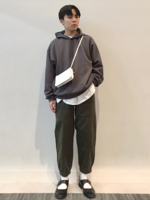 GU公式 | ダブルフェイスビッグプルパーカ(長袖) GU公式 | ダブルフェイスビッグプルパーカ(長袖)
