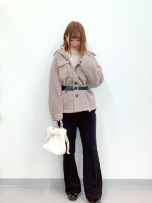 chokoページ GU公式 | リブタートルネックセーター(長袖)