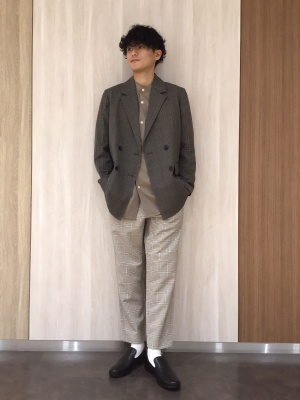 GU公式 | イージーアンクルパンツ(チェック) GU公式 | イージーアンクルパンツ(チェック)