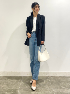 GU公式 | ハイウエストストレートジーンズ+EC(丈長め82cm) GU公式 | ハイウエストストレートジーンズ+EC(丈長め82cm)