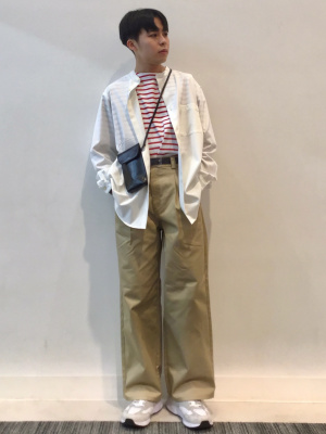GU公式 | チノタックストレートパンツ
