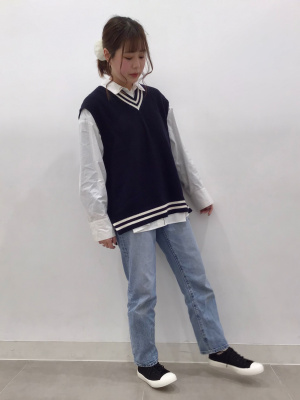 R❁出品 GU公式 | クリーンキャンバススニーカー
