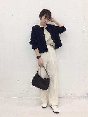 ジョー・売店さん　専用 GU公式 | バックジップショルダータックプルオーバー(ノースリーブ