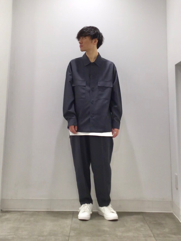 ドライオーバーサイズCPOシャツ(長袖)(セットアップ可能)、ドライ 