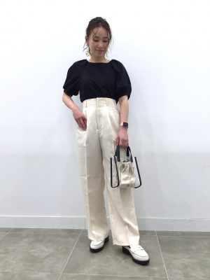 GU公式 | マーセライズドボリュームスリーブT(半袖)Z+E