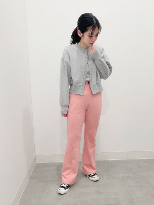 ことなページ GU公式 | スウェットカーディガン(長袖)Q