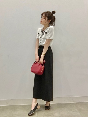 Gu公式 バックベルトスクエアパンプス E ファッション通販サイト