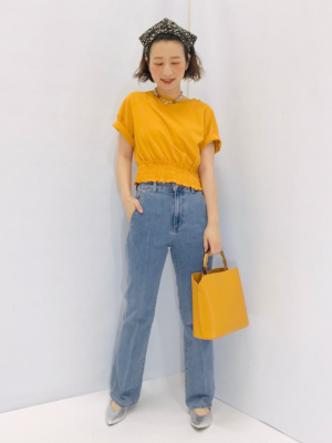 ご参考用に。 GU公式 | センタープレスセミフレアジーンズRS+E