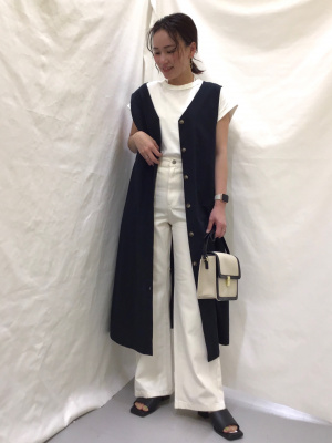 GU公式 | 2WAYジレワンピース(ノースリーブ)RS+E