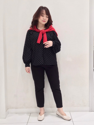 GU公式 | リブコンパクトカーディガン(長袖)