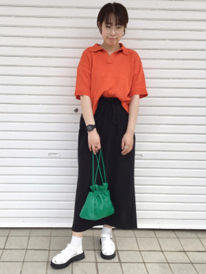 ⭐アガベ・デスメタナブルー⭐子株付き GU公式 | ドローストリングナロースカート(セットアップ可能)