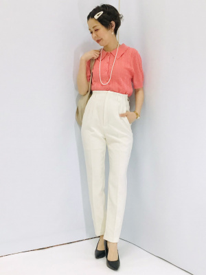 おまとめ GU公式 | ハイウエストテーパードパンツZ+E