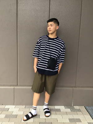 GU公式 | リアルレザーベルトサンダル