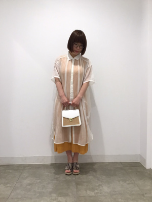 GU公式 | リブニットワンピース(ノースリーブ)Q