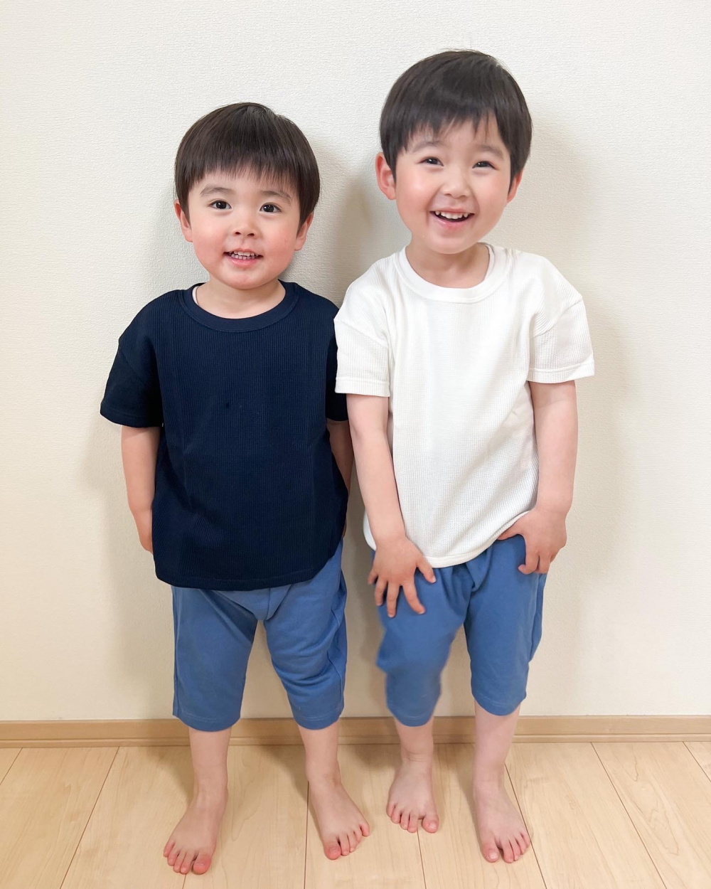 BABY(TODDLER)ワッフルクルーネックT(半袖)+E、BABY(TODDLER)ワッフル