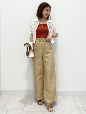 GU公式 | ペーパーバッグワイドパンツQ