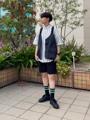 GU公式 | チノハーフパンツ+E