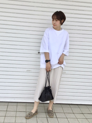 GU公式 | リブニットワンピース(ノースリーブ)Q