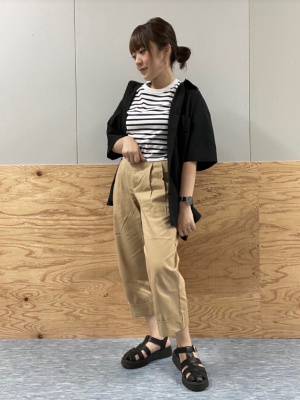 GU公式 | チノタッククロップドパンツQ