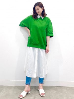 GU公式 | スーパーストレッチデニムクロップドレギンスパンツ