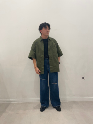 GU公式 | ワイドフィットT(5分袖)