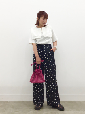 GU公式 | 2WAYセーラーカラーブラウス(5分袖)RS+E