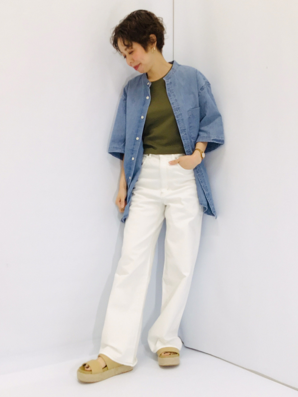 M .& KYOKO コットンカーディガン 新品ショップチャンネル