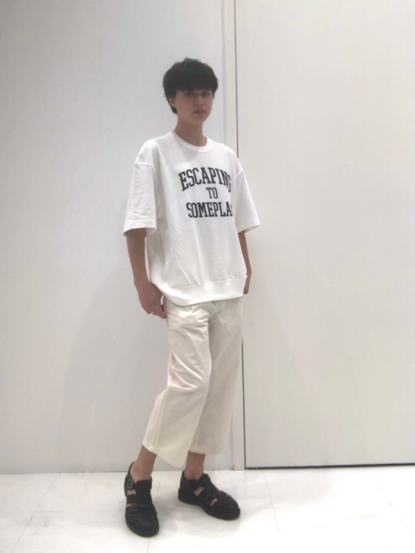 クリアランス値下げ 7.7万円 JIL SANDER コットン ワイド クロップド