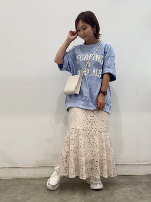 GU公式 | レースマーメイドロングスカート