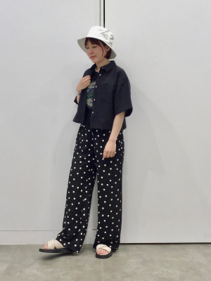 ANAYI（アナイ）の「ドットプリントイージーパンツ（その他