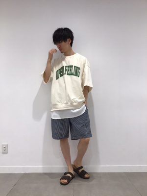 GU公式 | シェフショーツ(ヒッコリー)
