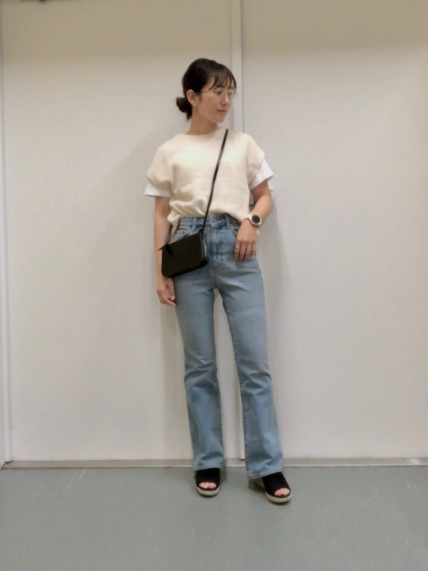 «ブルーコーデ» レストローズ スナイデル イエナ GU リランド アンク 夏 夏のさわやかさには、水色のアクセントがぴったり🩵 夏日的清爽