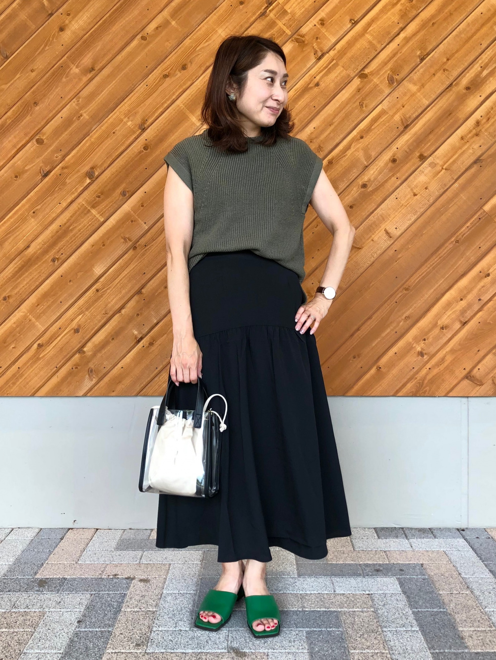 ノースリーブリブニットセットアップ BEAMS OUTLET｜BEAMS HEART / ノースリーブ リブニット