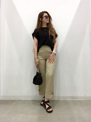 GU公式 | アジャスタブルヘムパンツRS+E(セットアップ可能)