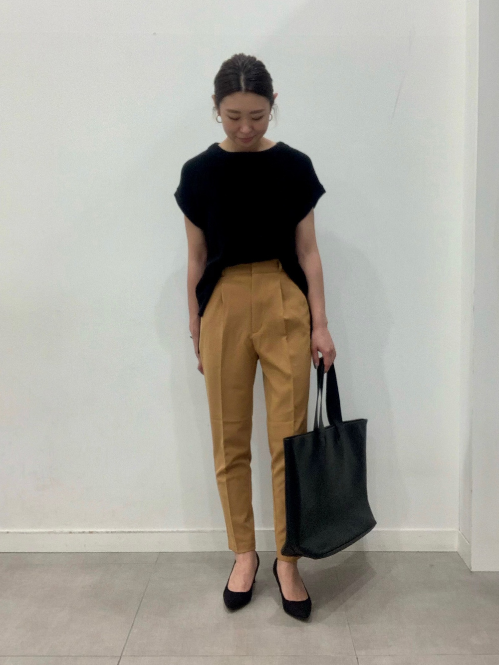 2WAYレーシーフレアスリーブセーター(長袖)、オーバーサイズ