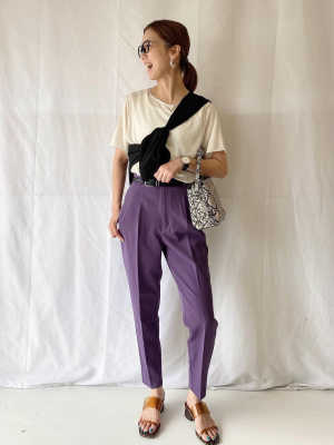 専用です GU公式 | シアーリブT(半袖)