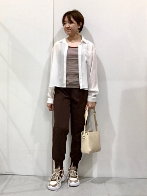 GU公式 | タンクトップ(ボーダー)